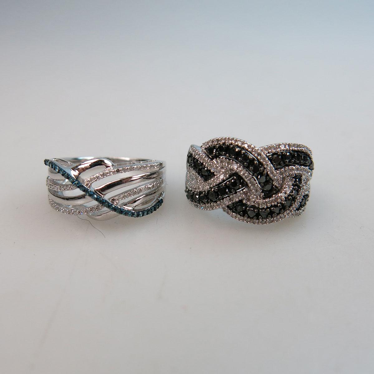 2 x Sterling Silver Ring