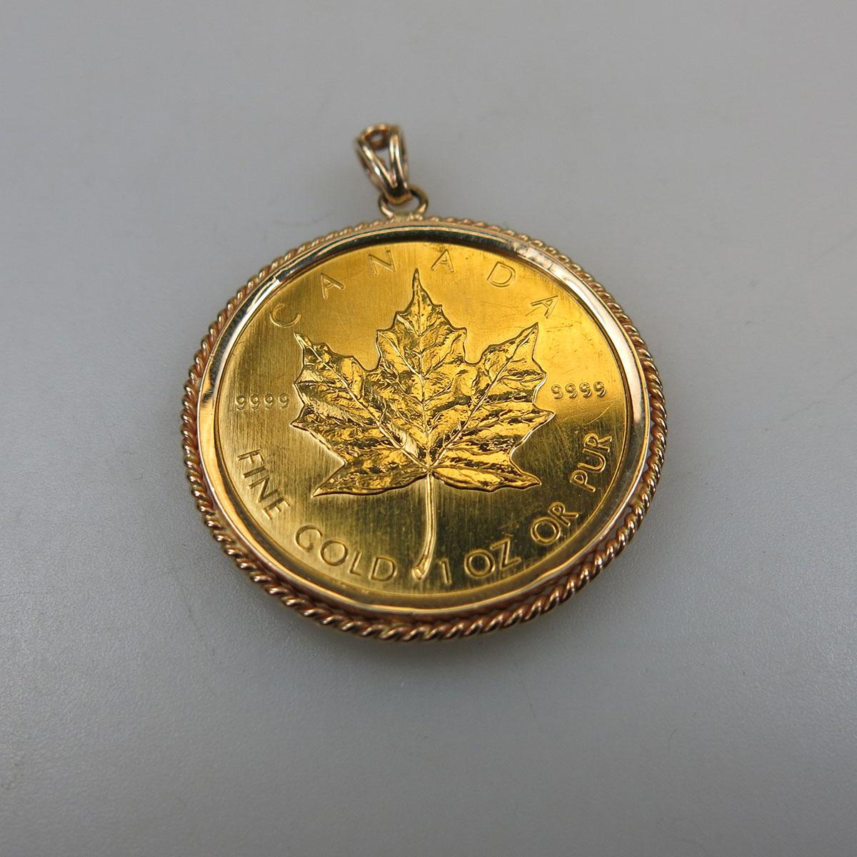 Canadian $50 Maple Leaf Gold Coin