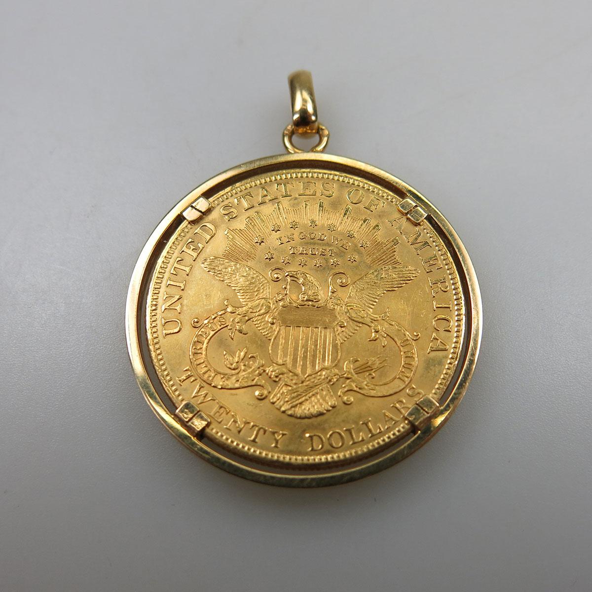 American 1904 Gold Double Eagle Coin