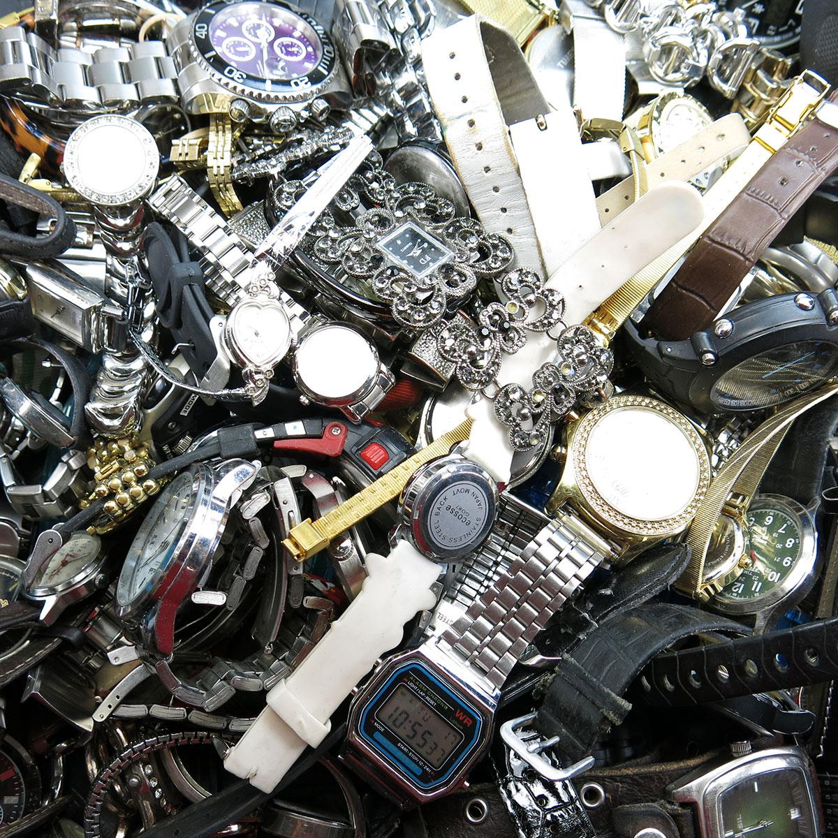Large Quantity Of Wristwatches