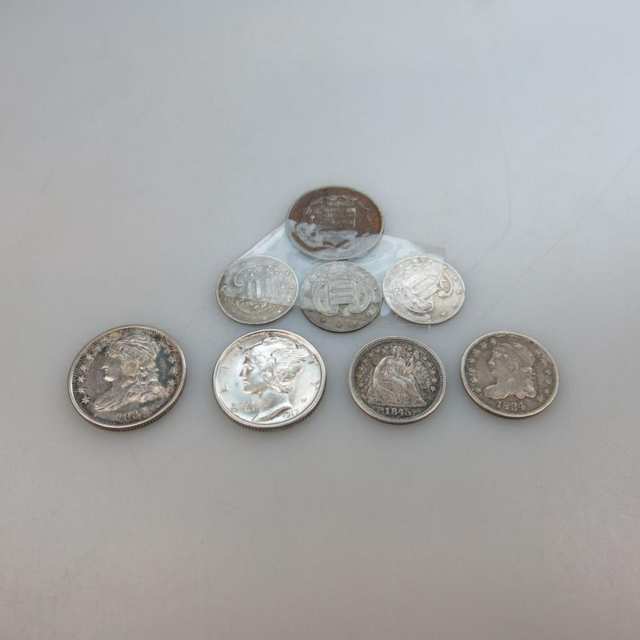8 American Silver Coins