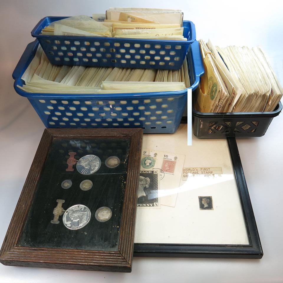 Large Quantity Of World Stamps, Etc