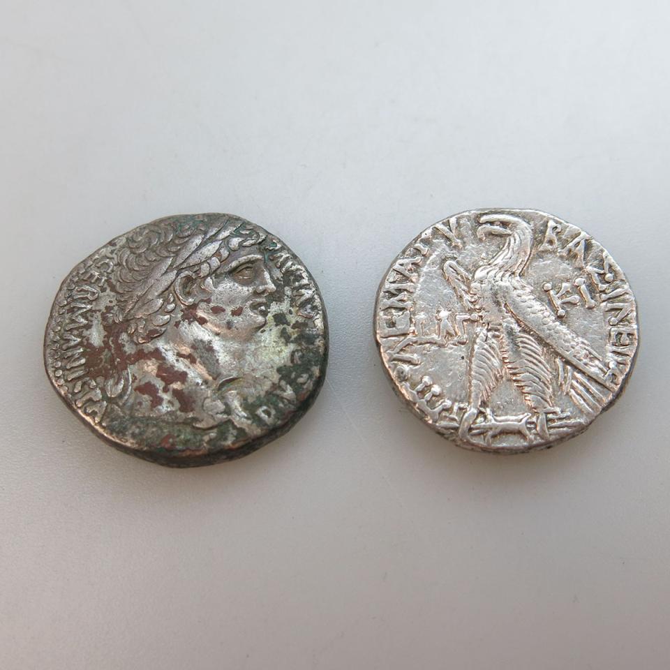 Two Silver Tetradrachms
