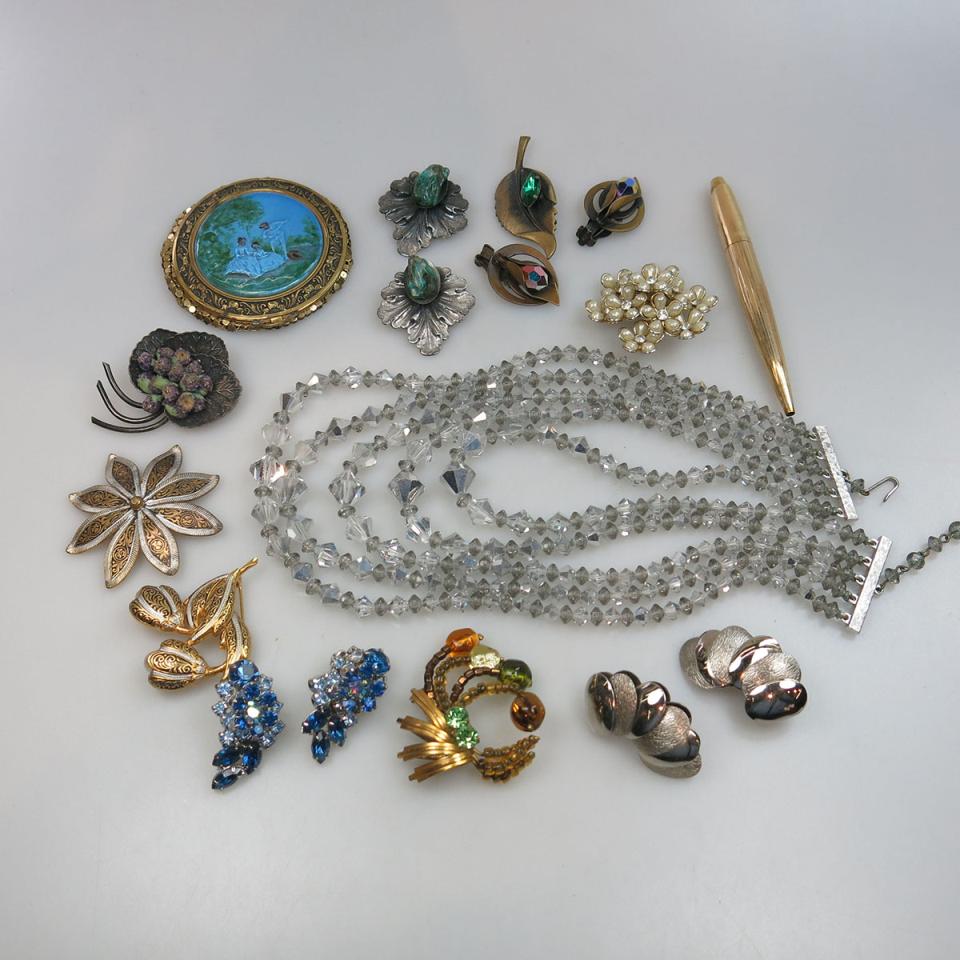 Quantity Of Costume Jewellery And Faux Pearls