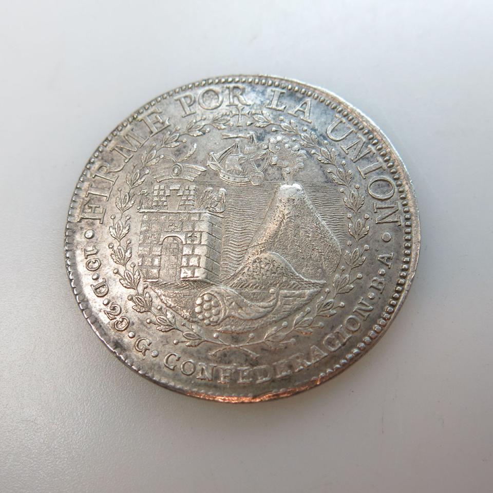Peru 1837 Eight Reale
