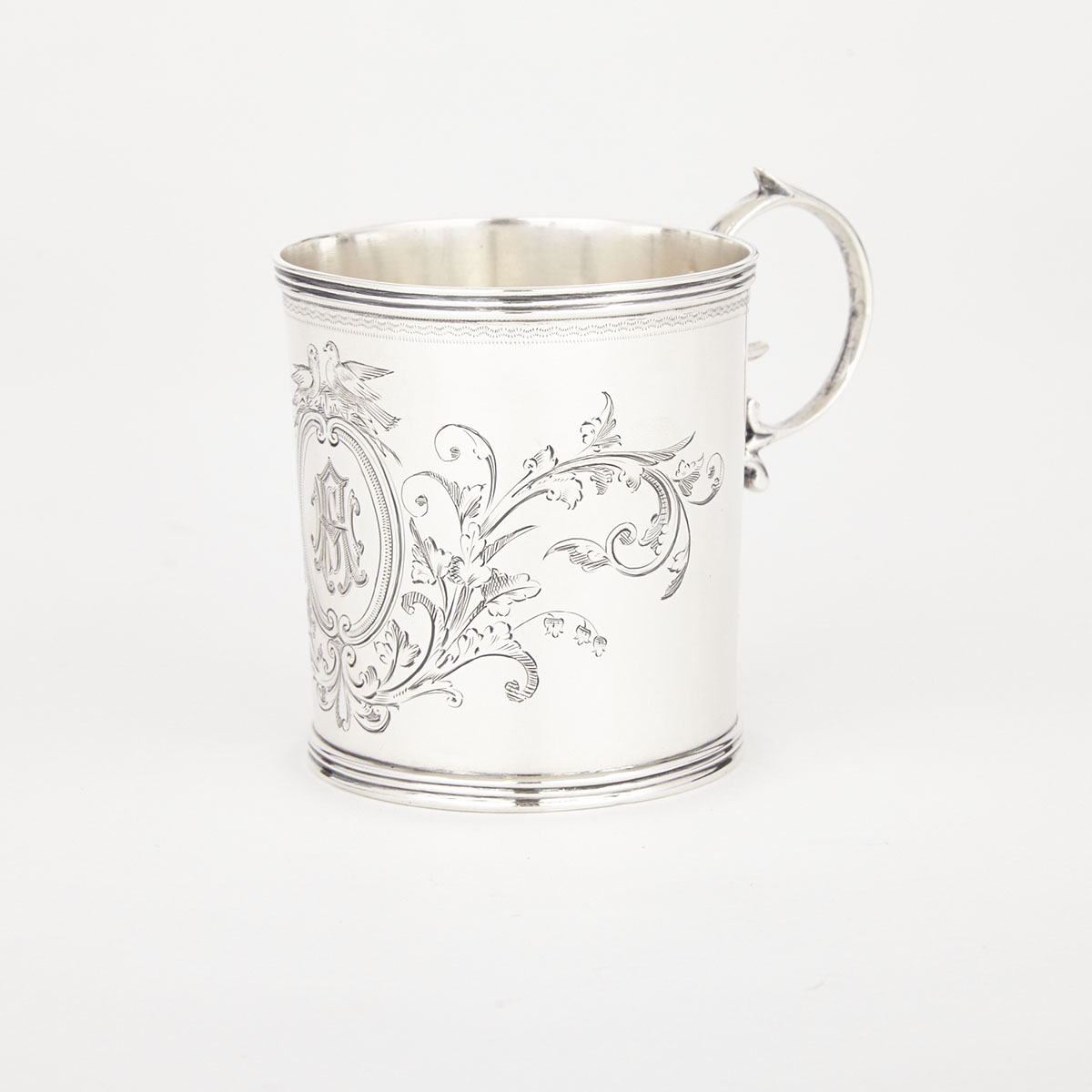 Canadian Silver Child’s Mug, Lash & Co., Toronto, Ont., c.1865