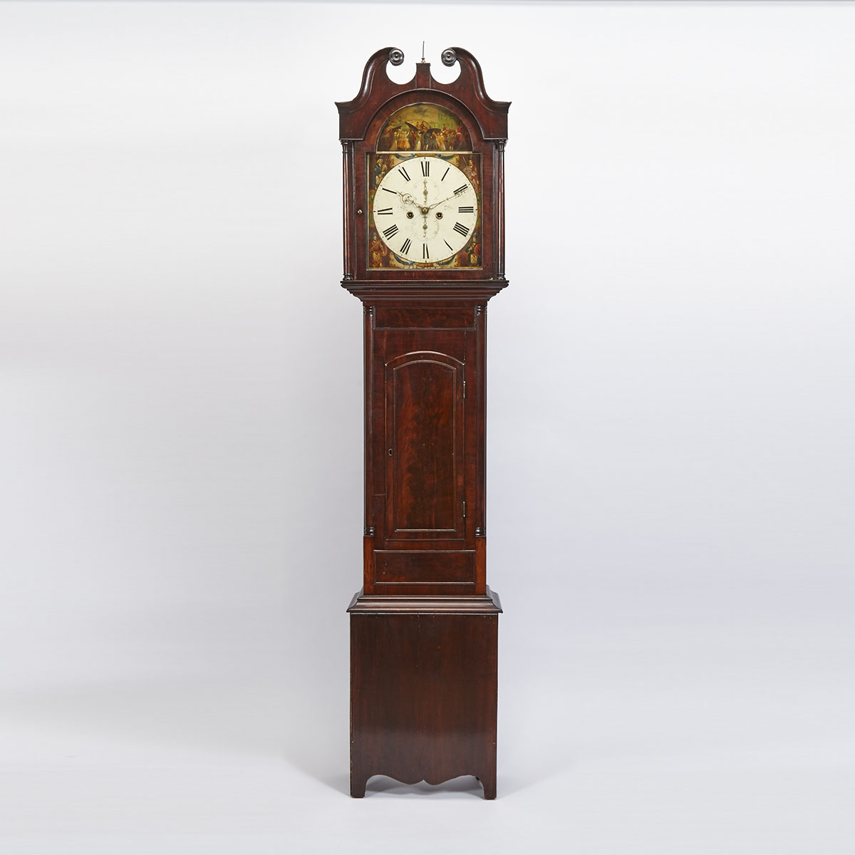 Scottish Mahogany Tall Case Clock, J. Jefferson, Perth, early 19th century