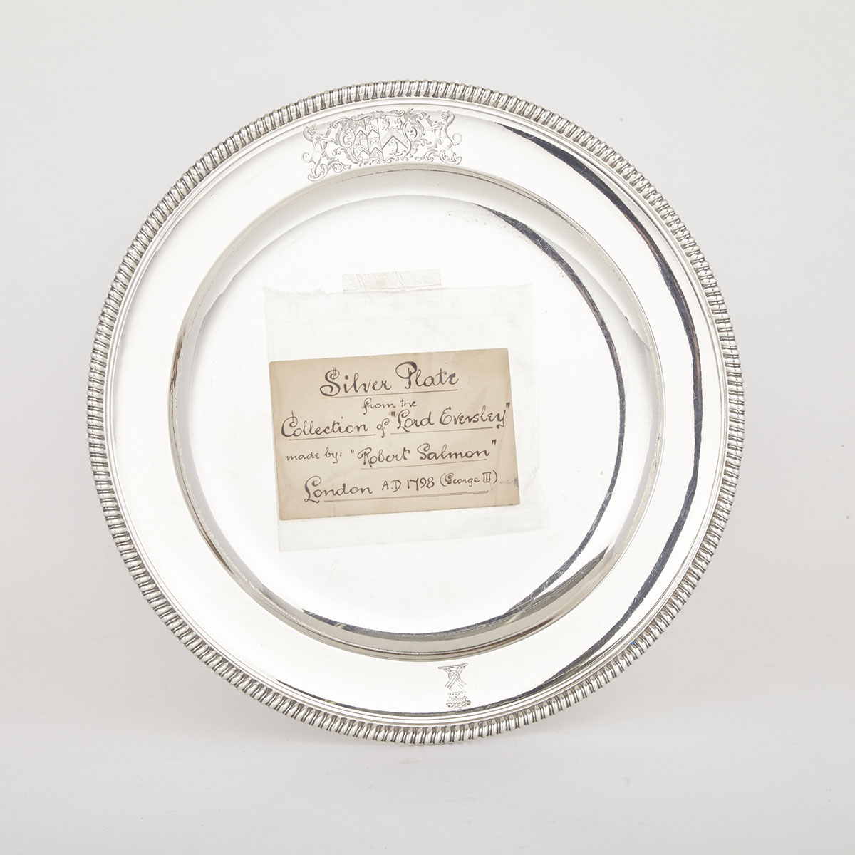 George III Silver Plate, Robert Sharp, London, 1758