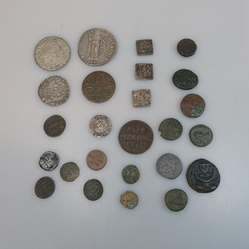 Small Quantity Of Various Ancient And Medieval Coins