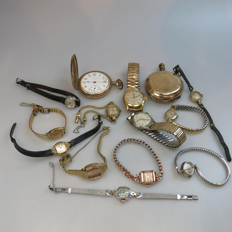 12 Various Wristwatches