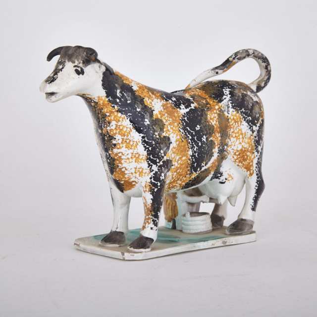 Staffordshire Pottery Cow Creamer, early 19th century