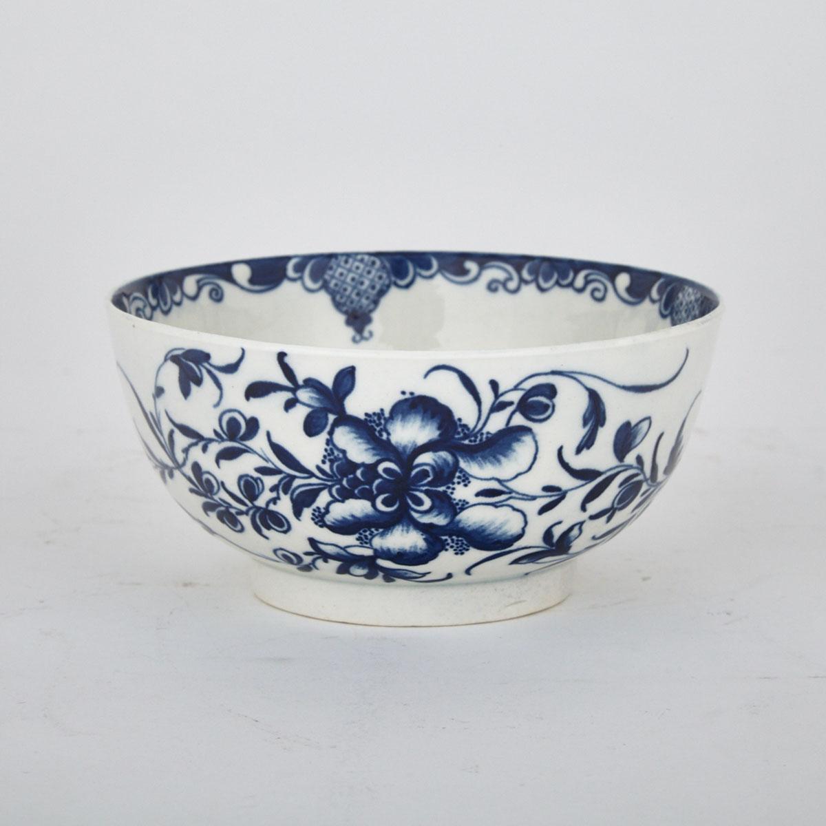 Worcester ‘Mansfield’ Small Bowl, c.1770