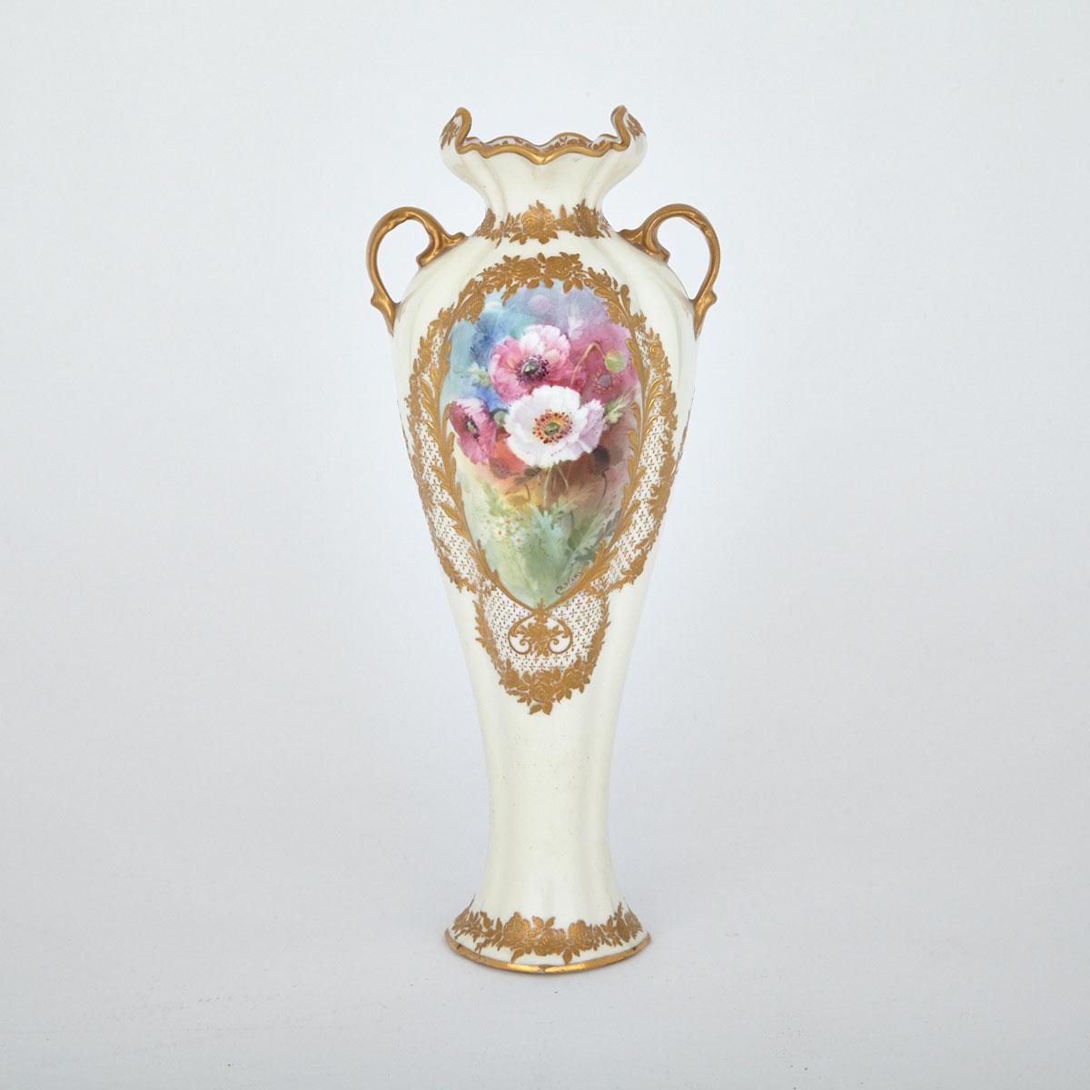 Royal Doulton Two-Handled Vase, c.1910