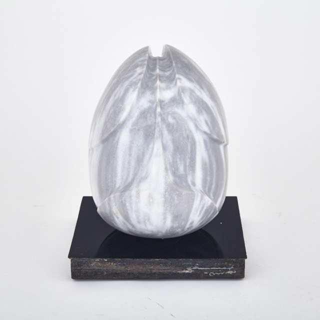 Canadian School Abstract Marble Sculpture, mid-20th century