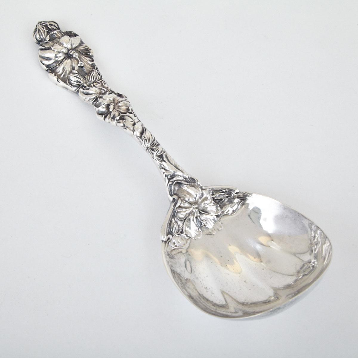 American Silver Berry Spoon, R. Blackinton & Co., North Attleboro, Mass., c.1900