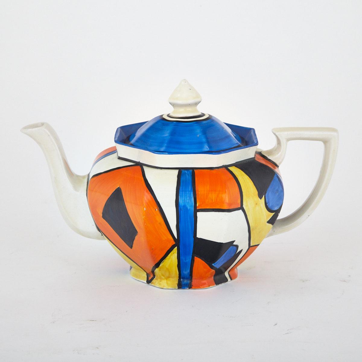 Clarice Cliff ‘Bizzare’ Teapot, c.1930