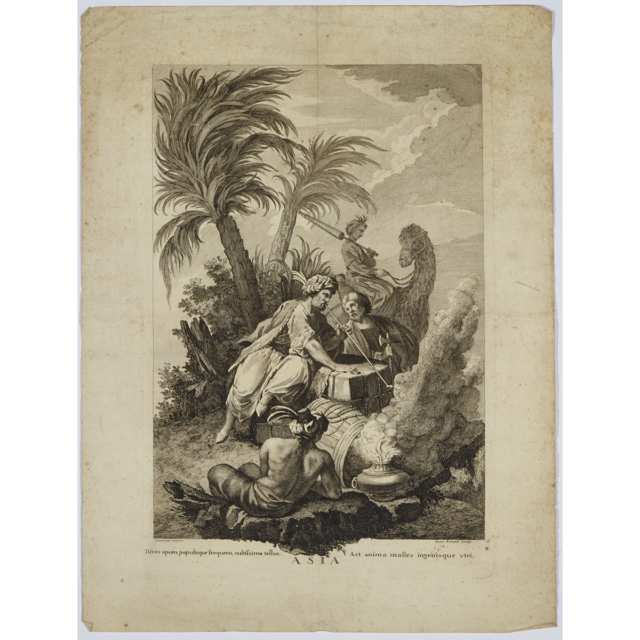 Jean Augustin Renard (1744- 1807) After Giacomo (Jacopo) Amiconi (Amigoni) (1682–1752)