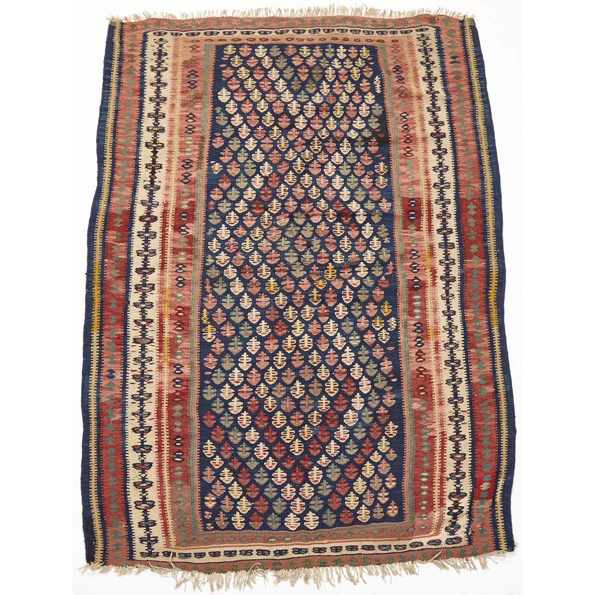 Afghan Kelim together with a South Persian Kelim, both mid. 20th century