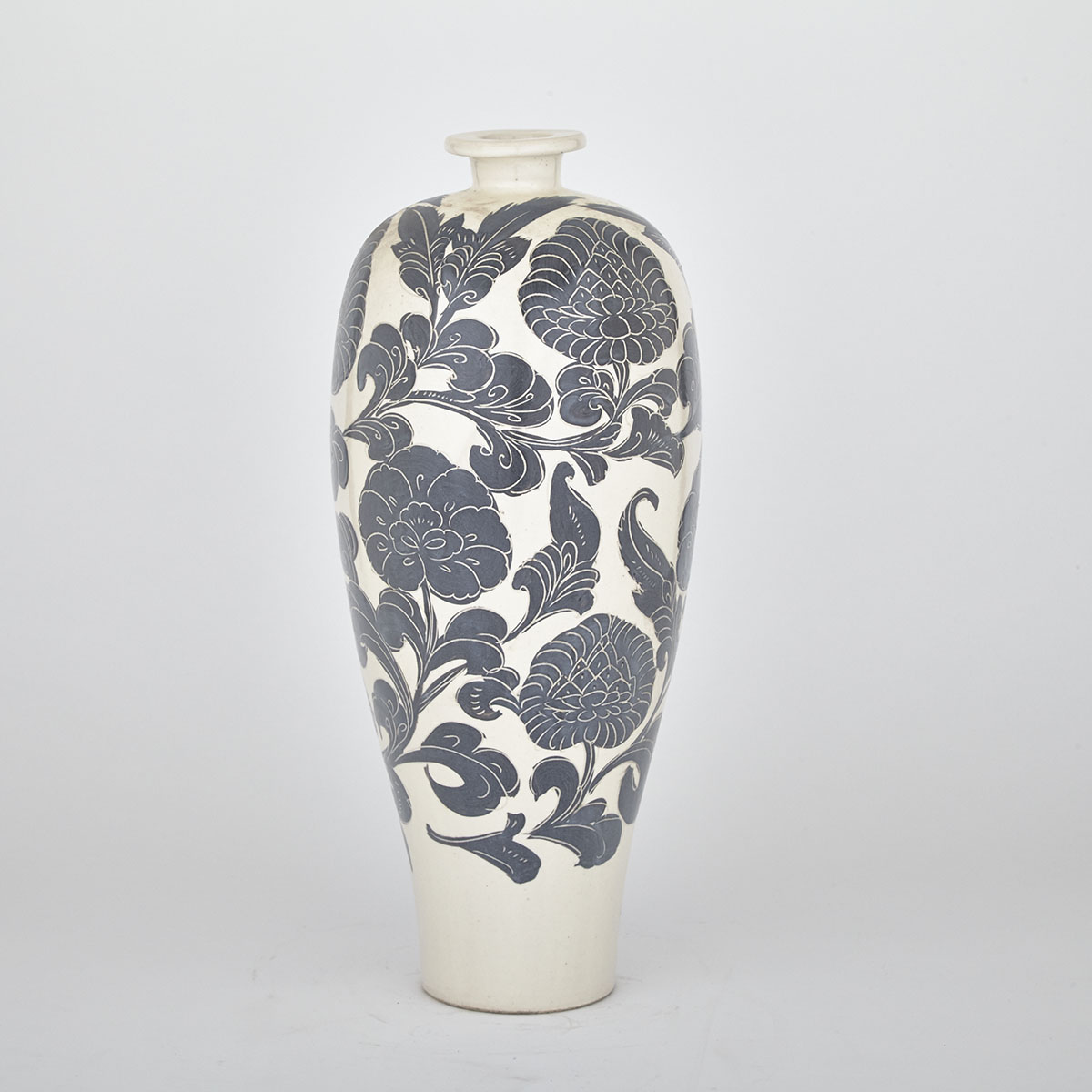 Cizhou-Type Meiping ‘Peony’ Vase