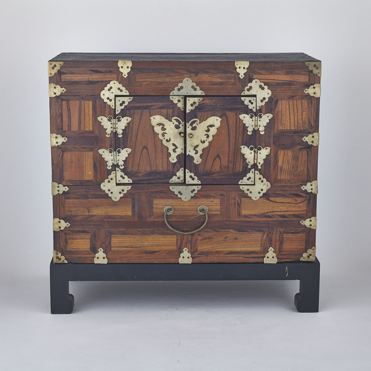 Small Cabinet with Stand, Korea, Mid 20th Century