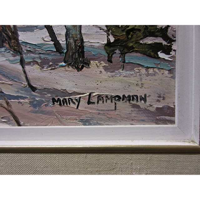 MARY LAMPMAN (CANADIAN, 20TH CENTURY)    