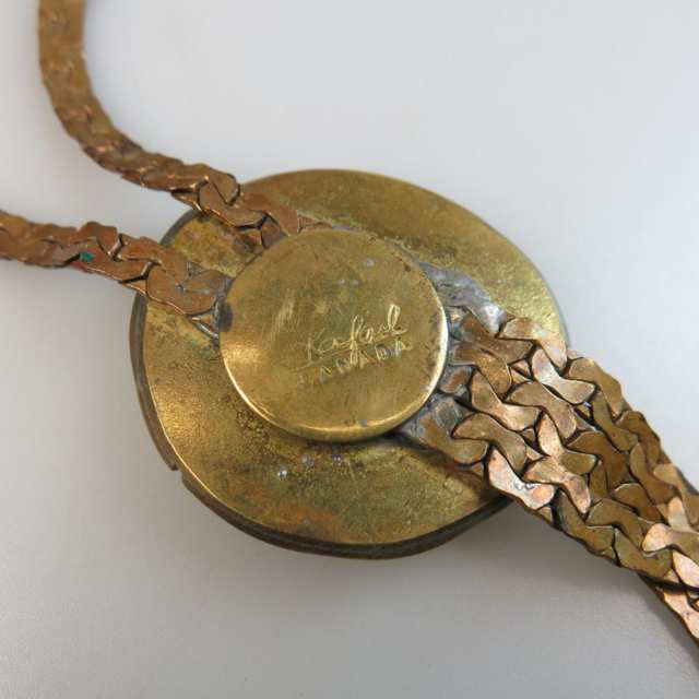 Rafael Canadian Copper Bolo-Style Necklace