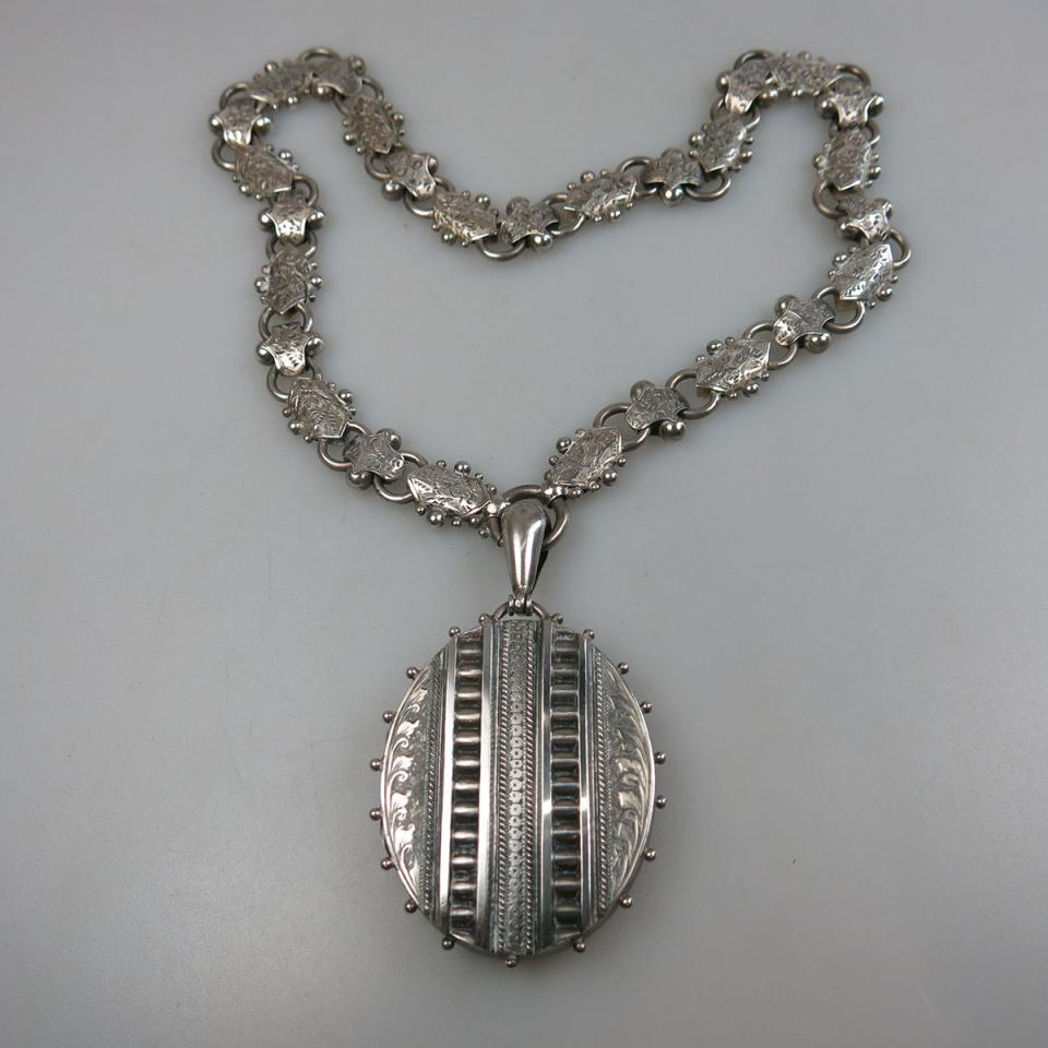 Victorian Silver Locket