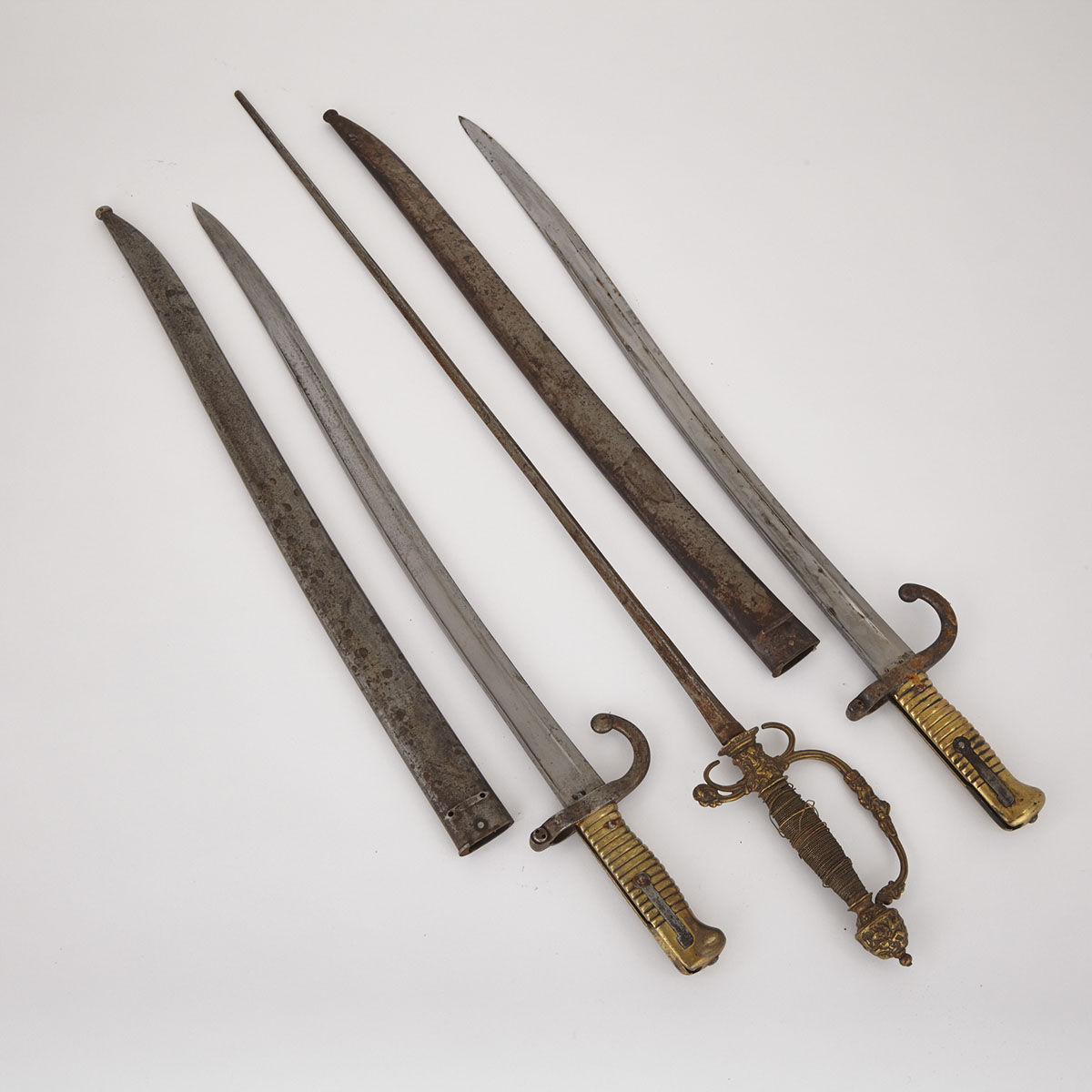 Three French Edged Weapons, 19th century