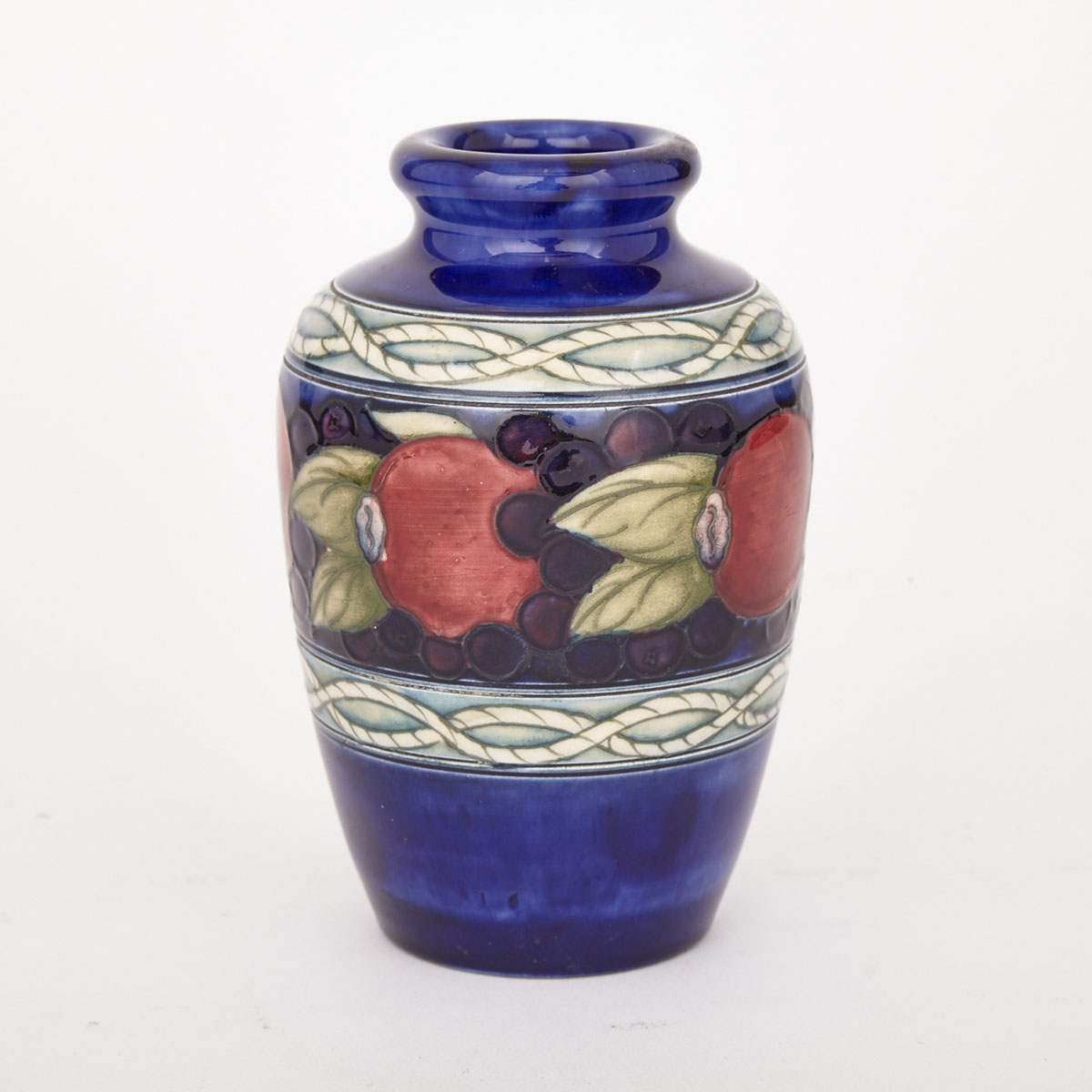 Moorcroft Banded Pomegranate Vase, c.1925  
