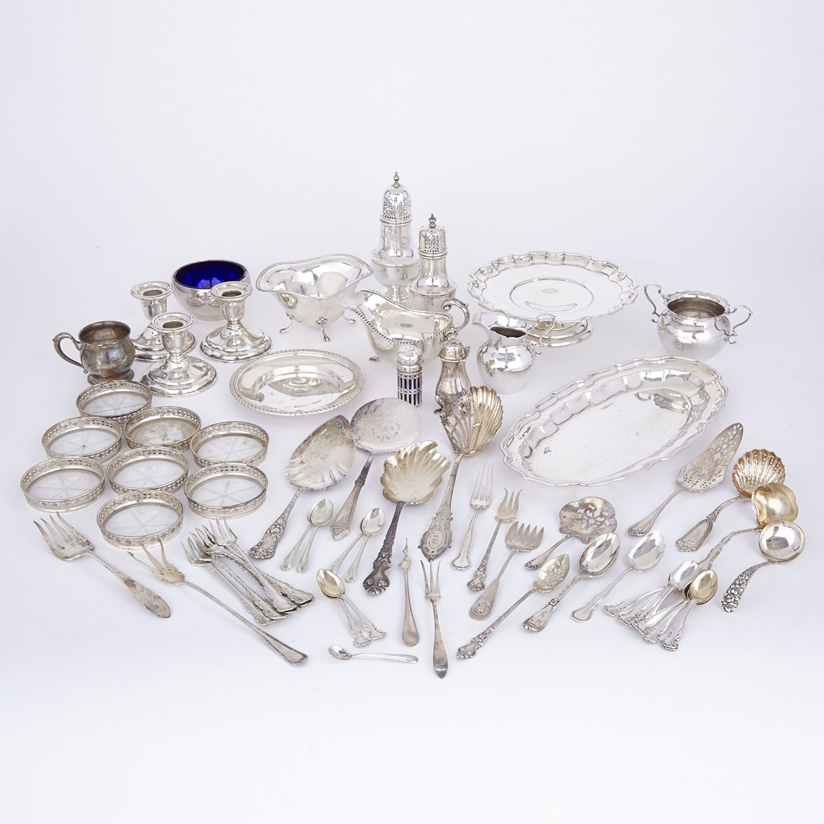Grouped Lot of North American Silver, late 19th/20th century