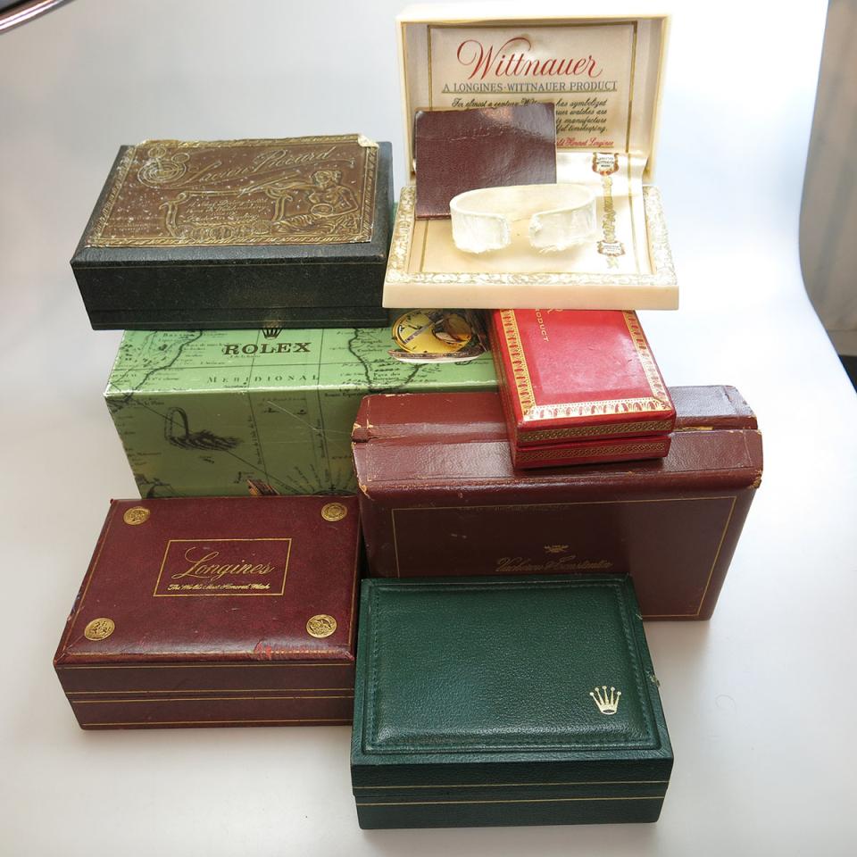 Quantity Of Various Watch Boxes 