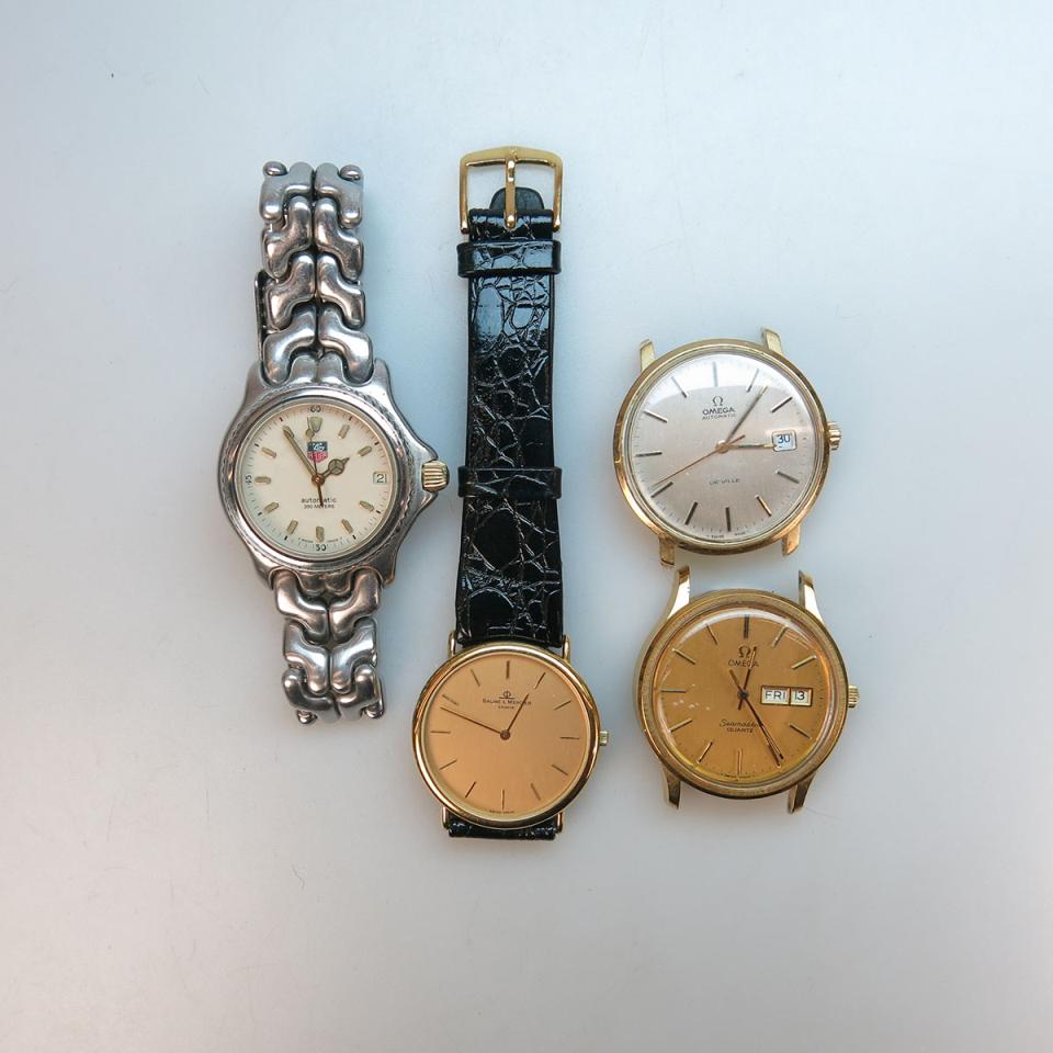 Four Men’s Wristwatches