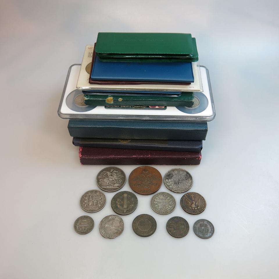 Quantity Of Various Coins And Coin Sets