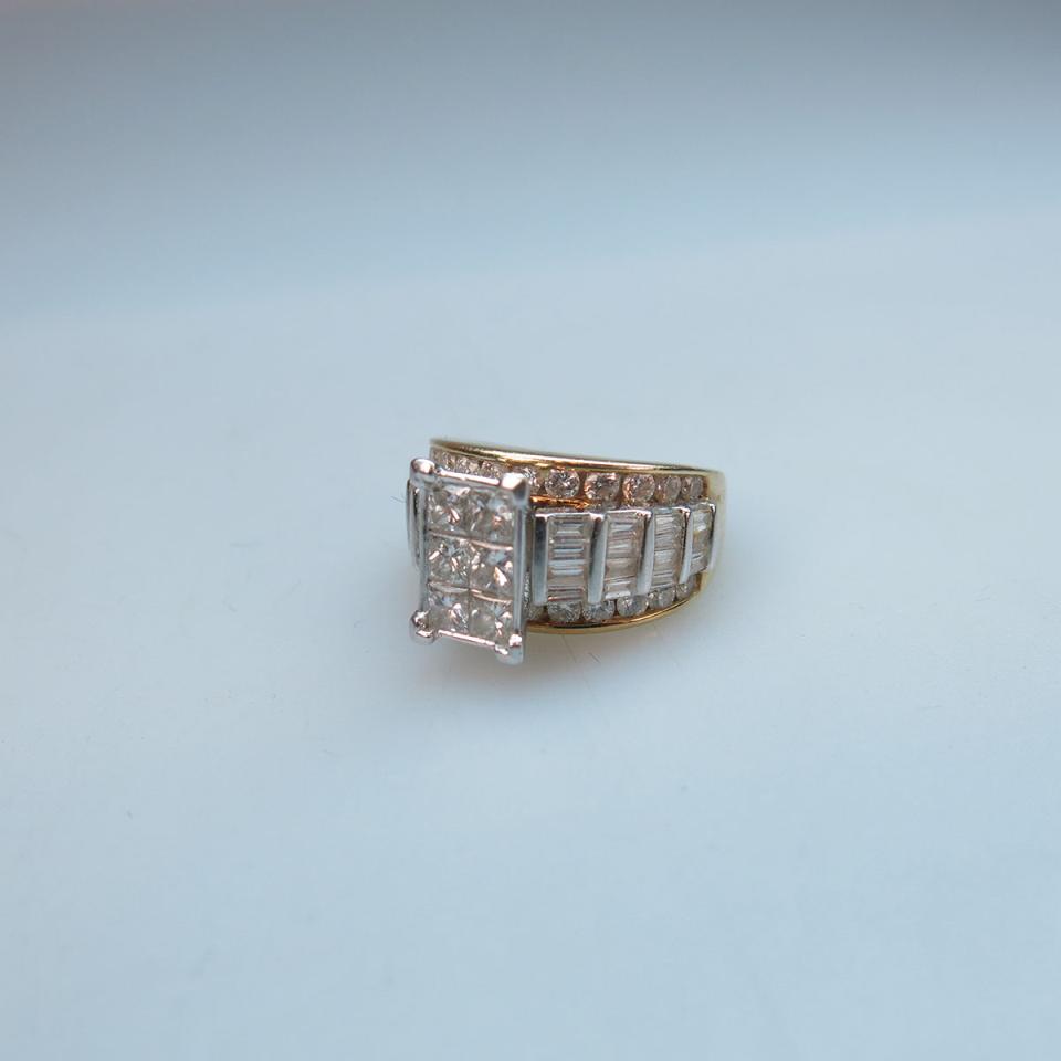 14k Yellow And White Gold Ring