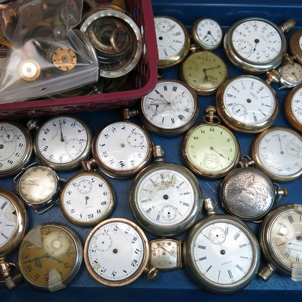 Quantity Of Various Pocket Watches