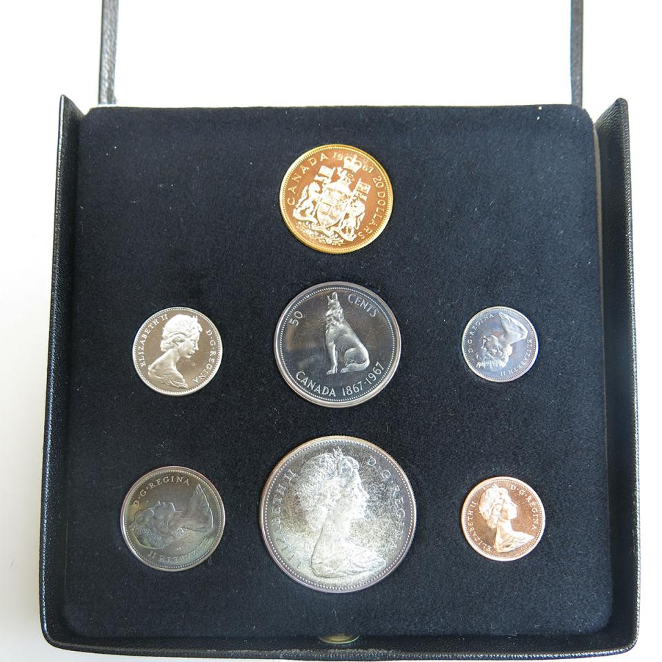Canadian 1967 Coin Set