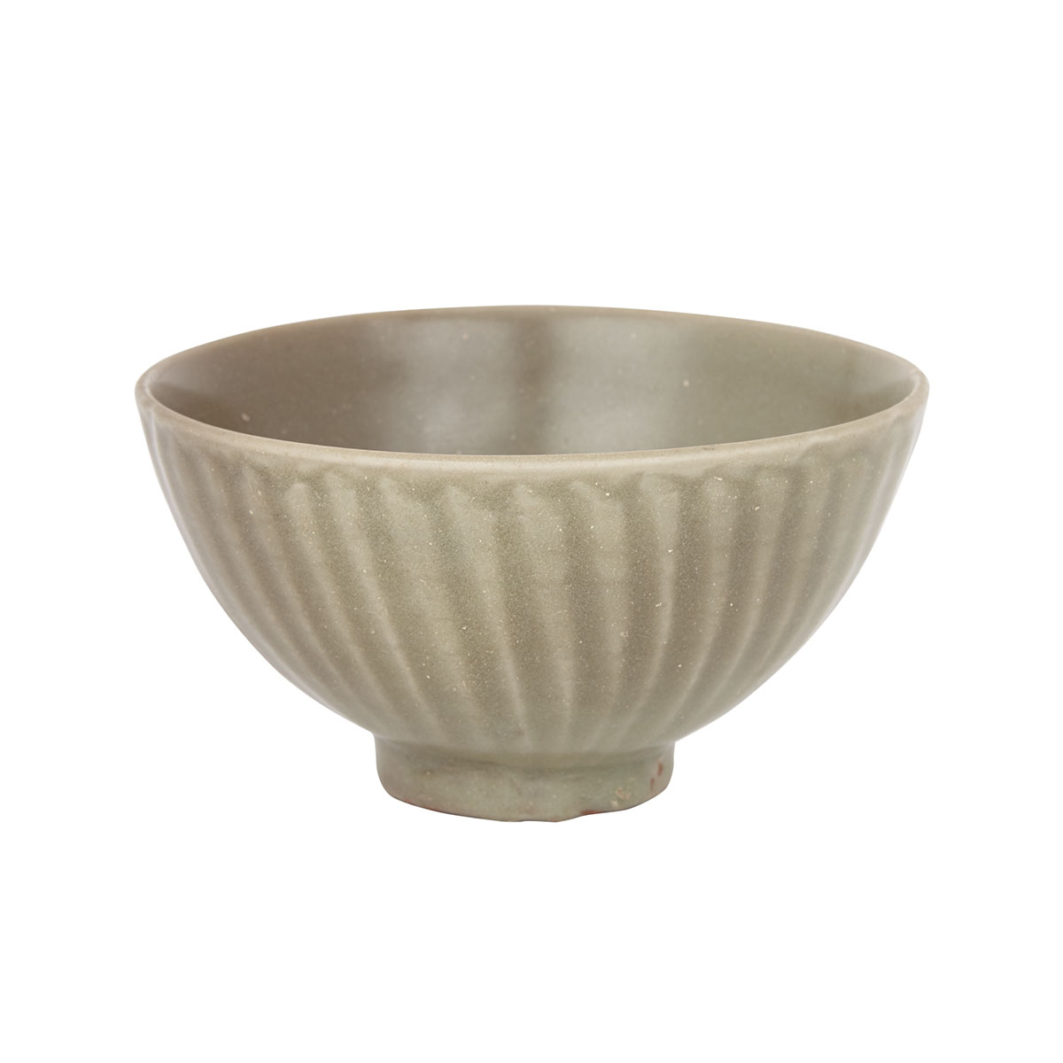 A Longquan Celadon Petal-Carved Bowl, Southern Song-Yuan Dynasty, 13th Century