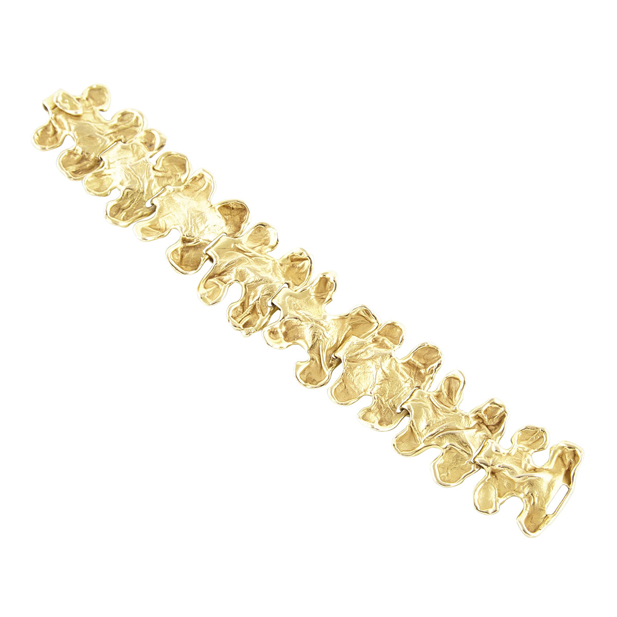 Delrue 18k  Yellow Gold Bracelet 