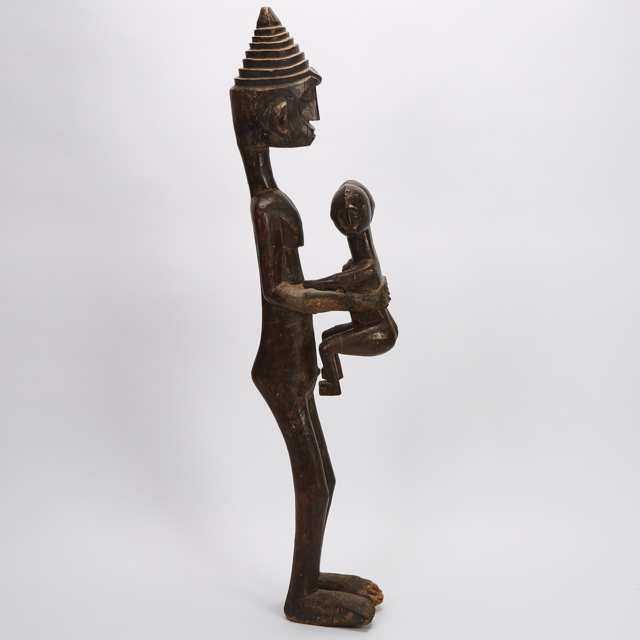 Bamana Maternity Figure, Mali, West Africa