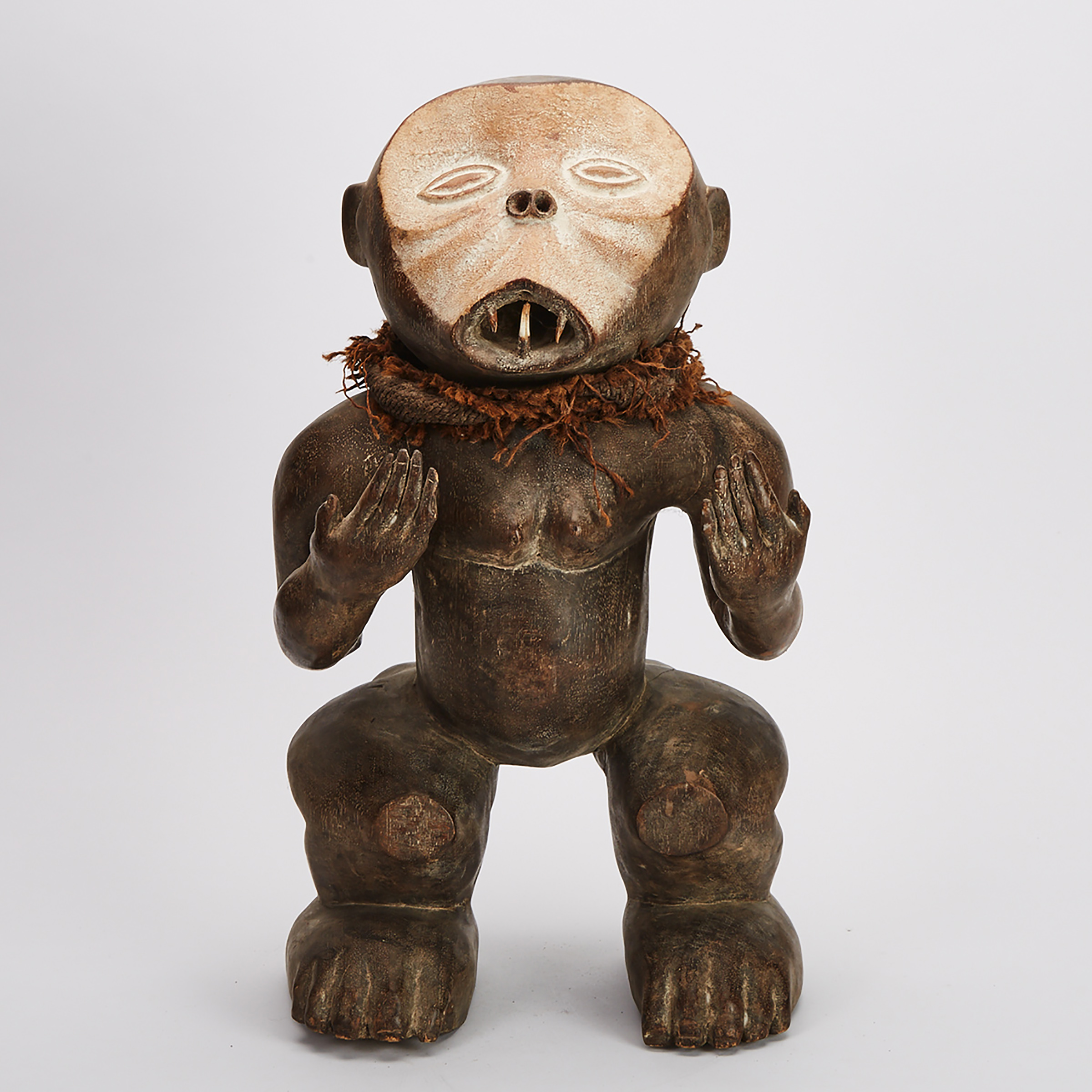 Monkey Figure, possibly Lega, Democratic Republic of Congo, Central Africa