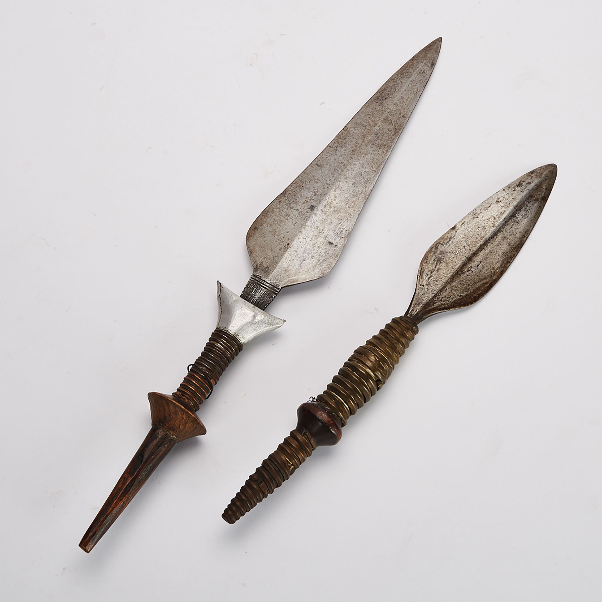 Two African Saka Knives
