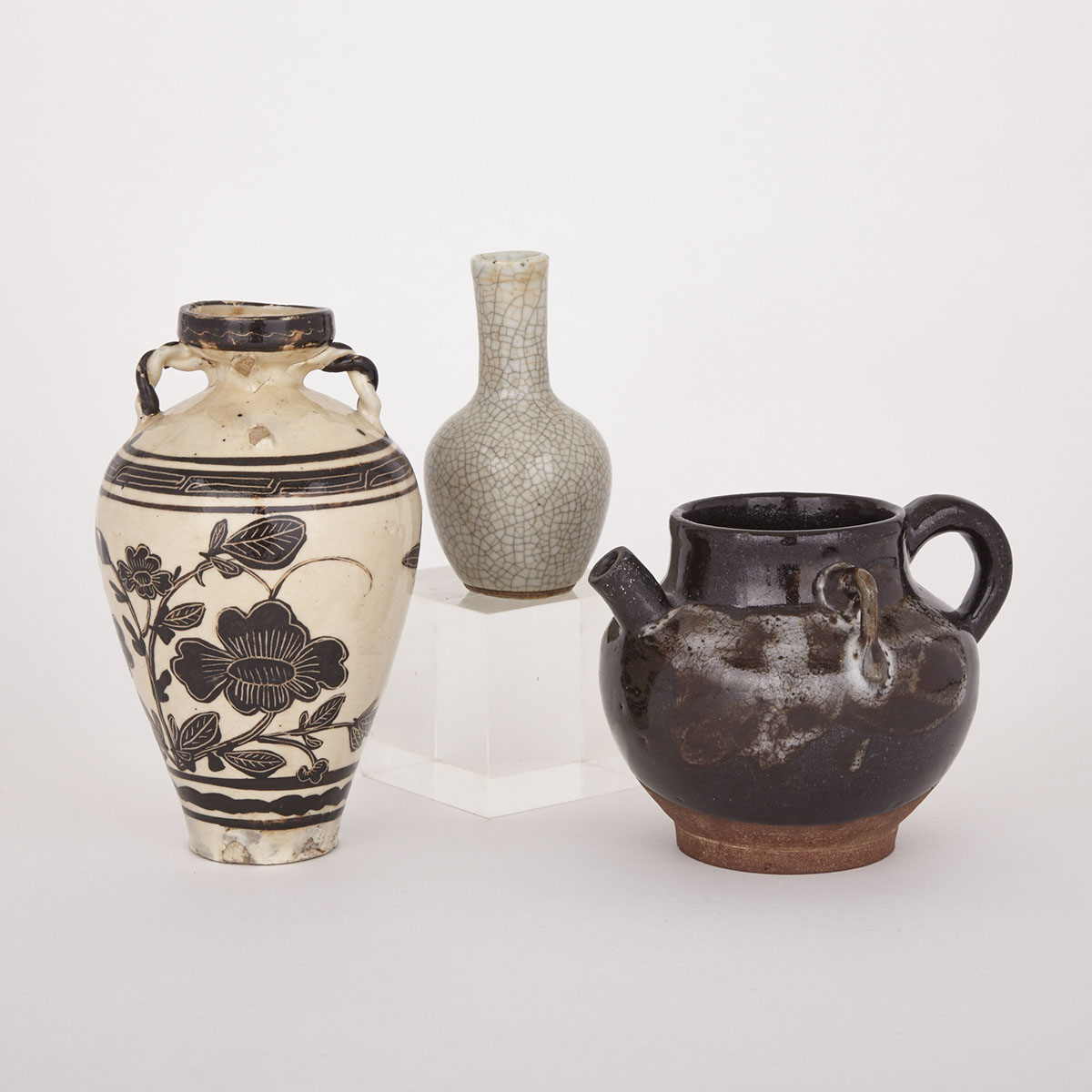 Group of Three Asian Items, 20th Century 