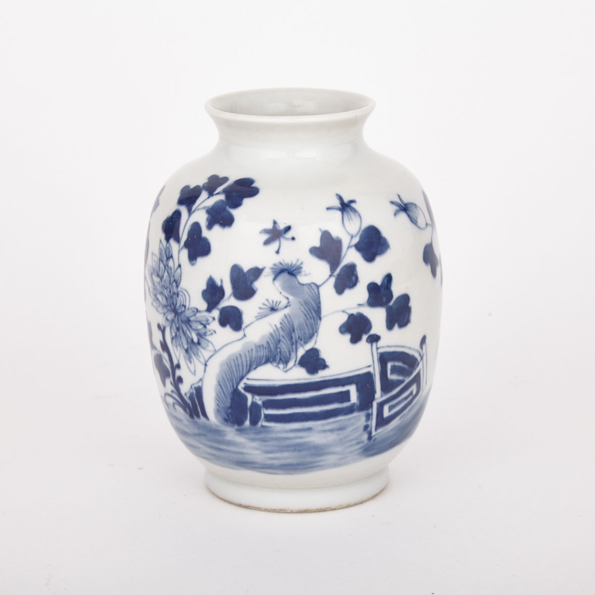 Blue and White Jar, Early 20th Century