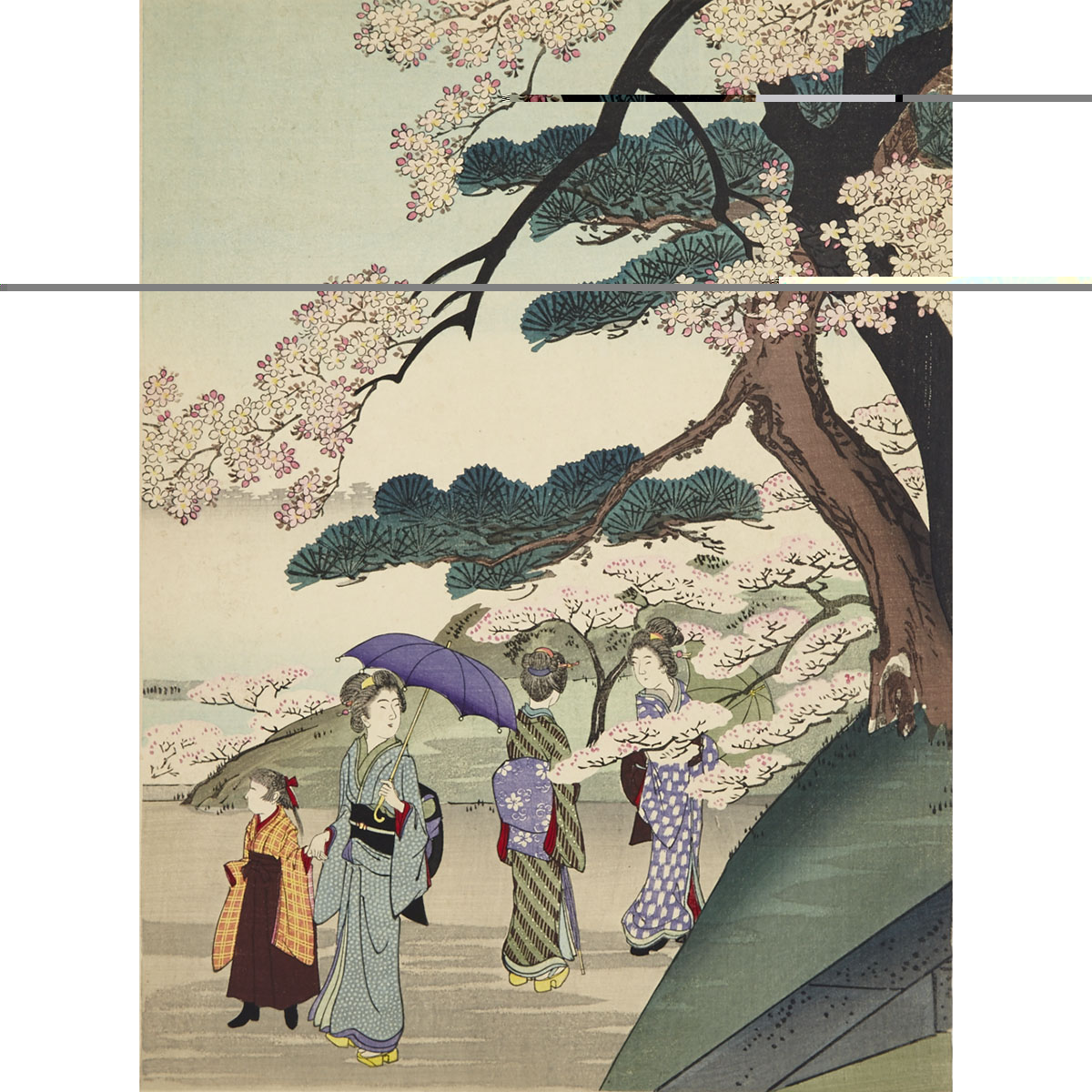Two Japanese Prints, Early 20th C. 