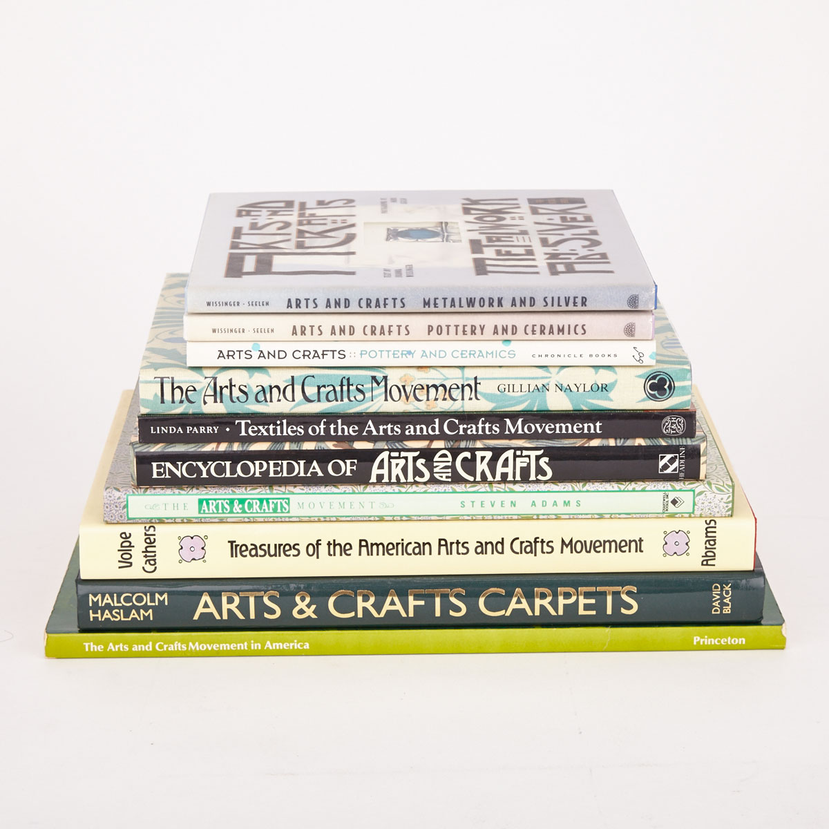 [Reference Books] Arts and Crafts Movement (10 Volumes) 