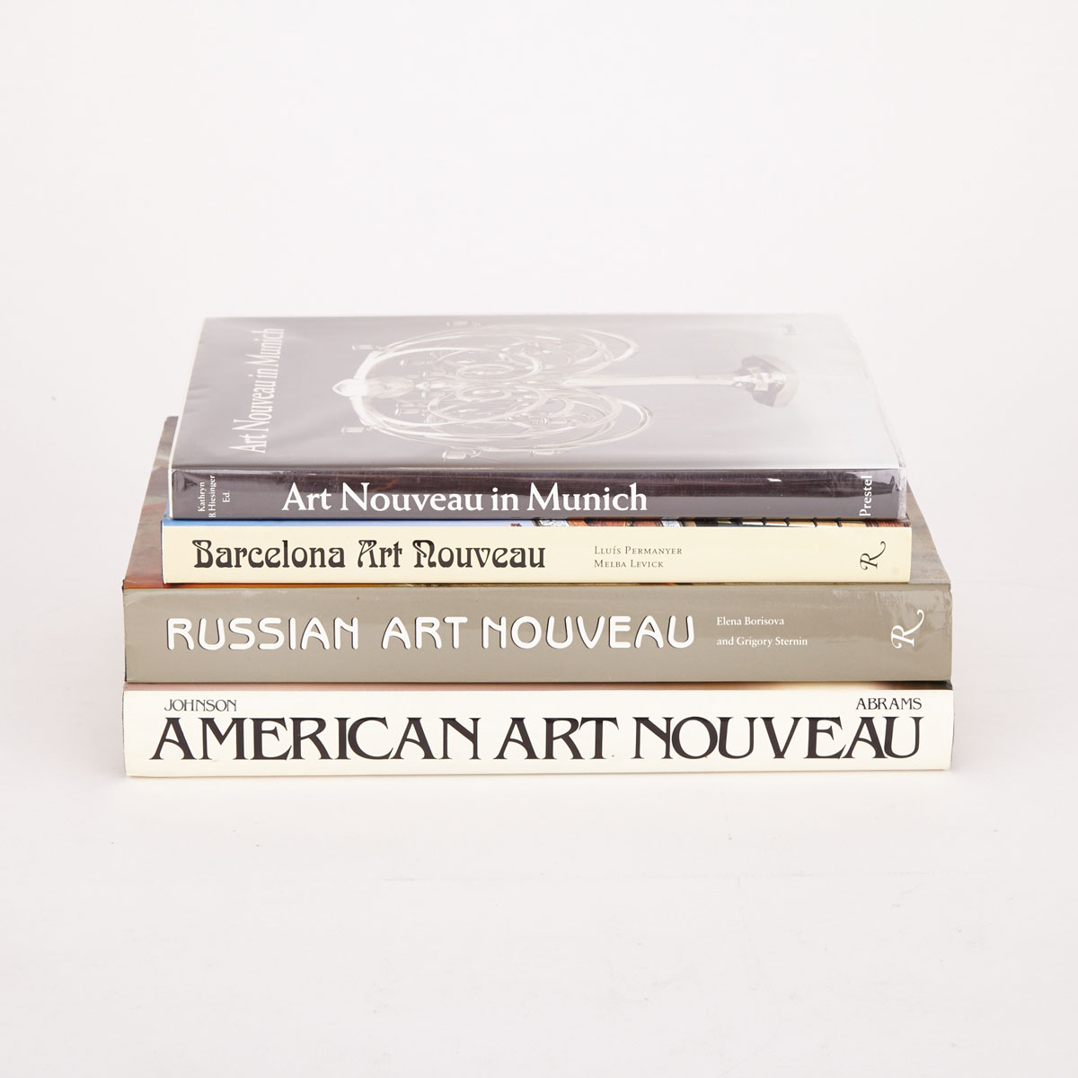 [Reference Books] Art Nouveau (4 Volumes) 