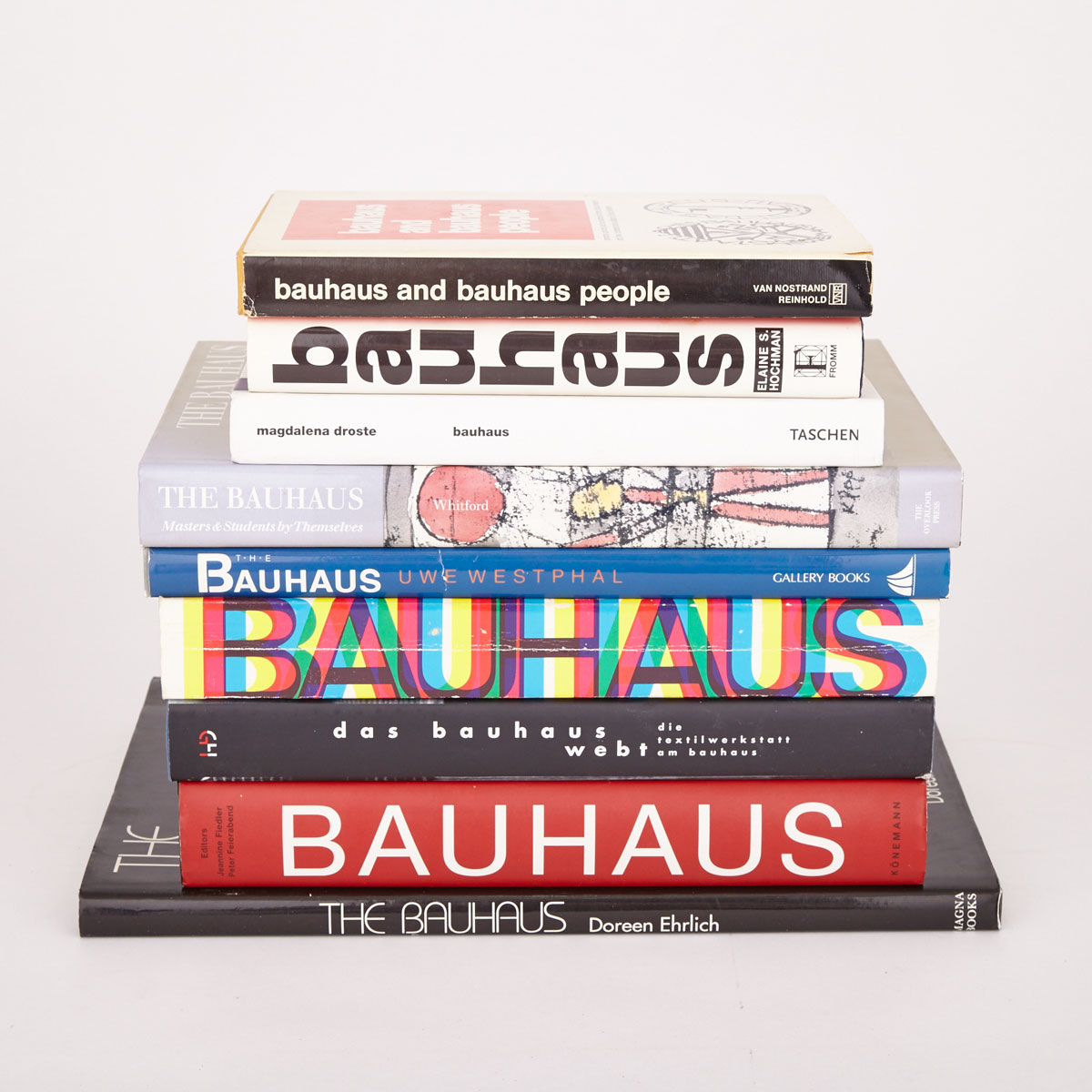 [Reference Books] Bauhaus (9 Volumes) 