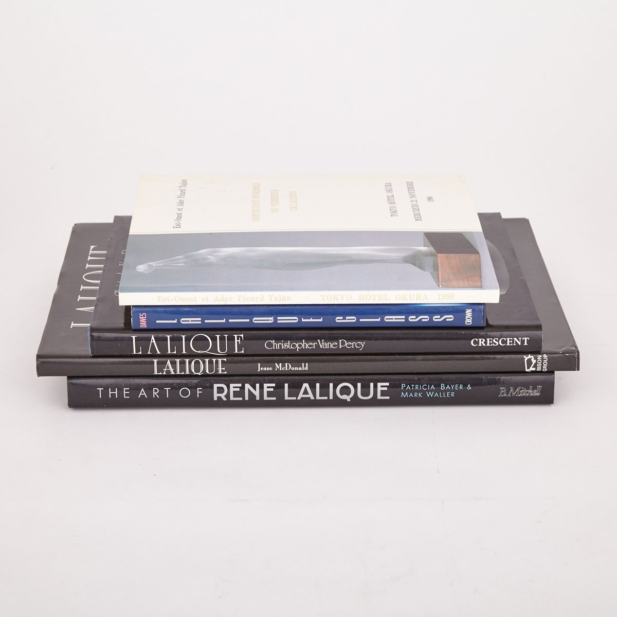 [Reference Books] Lalique (5 Volumes) 