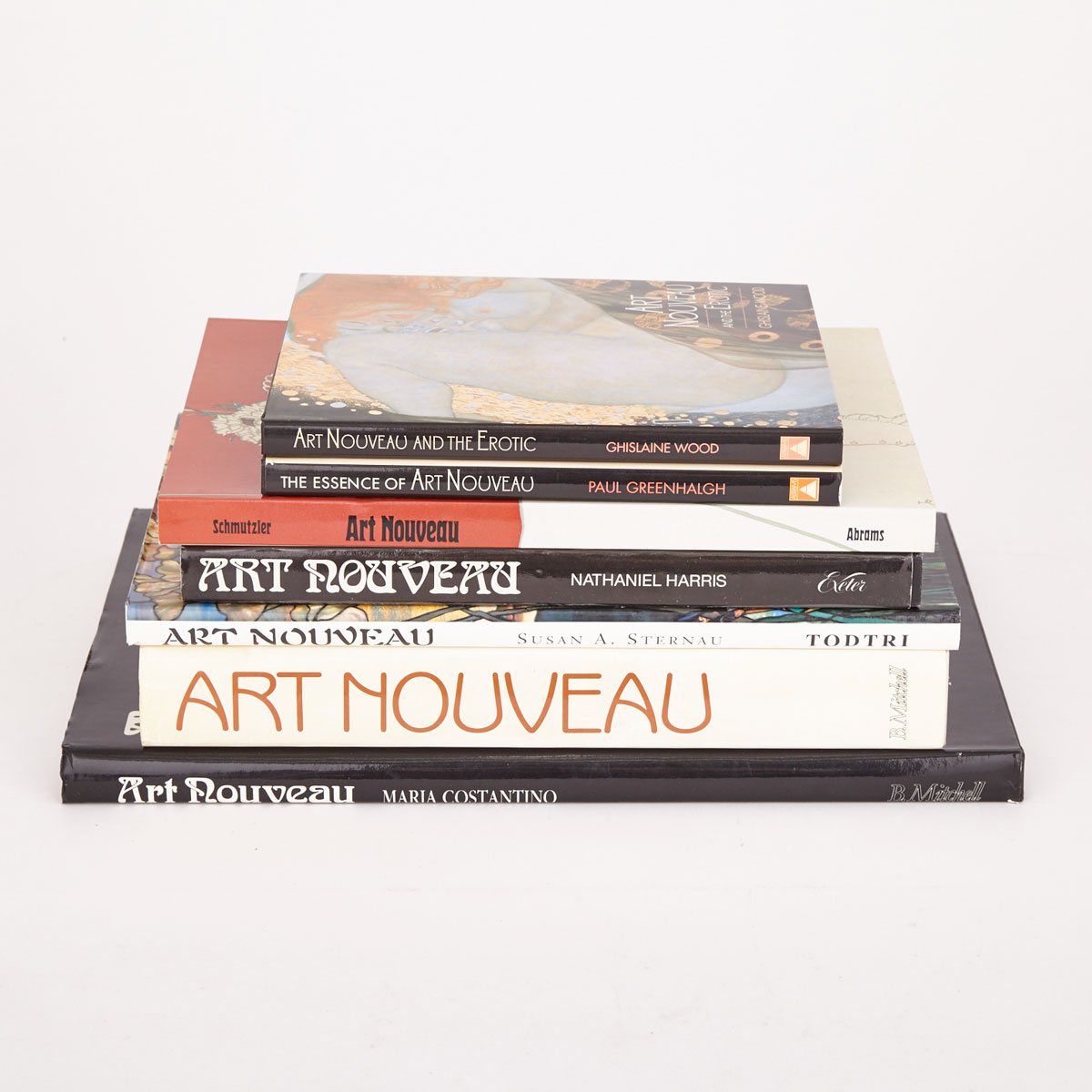 [Reference Books] Art Nouveau (7 Volumes) 