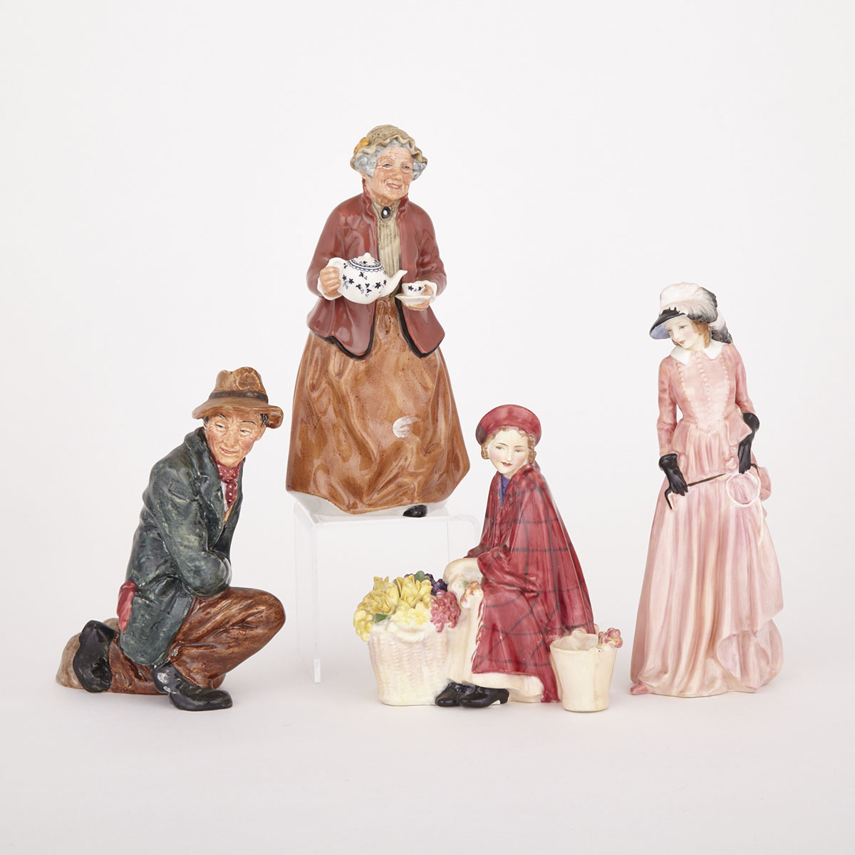 Group of Four Royal Doulton Figurines, 20th century